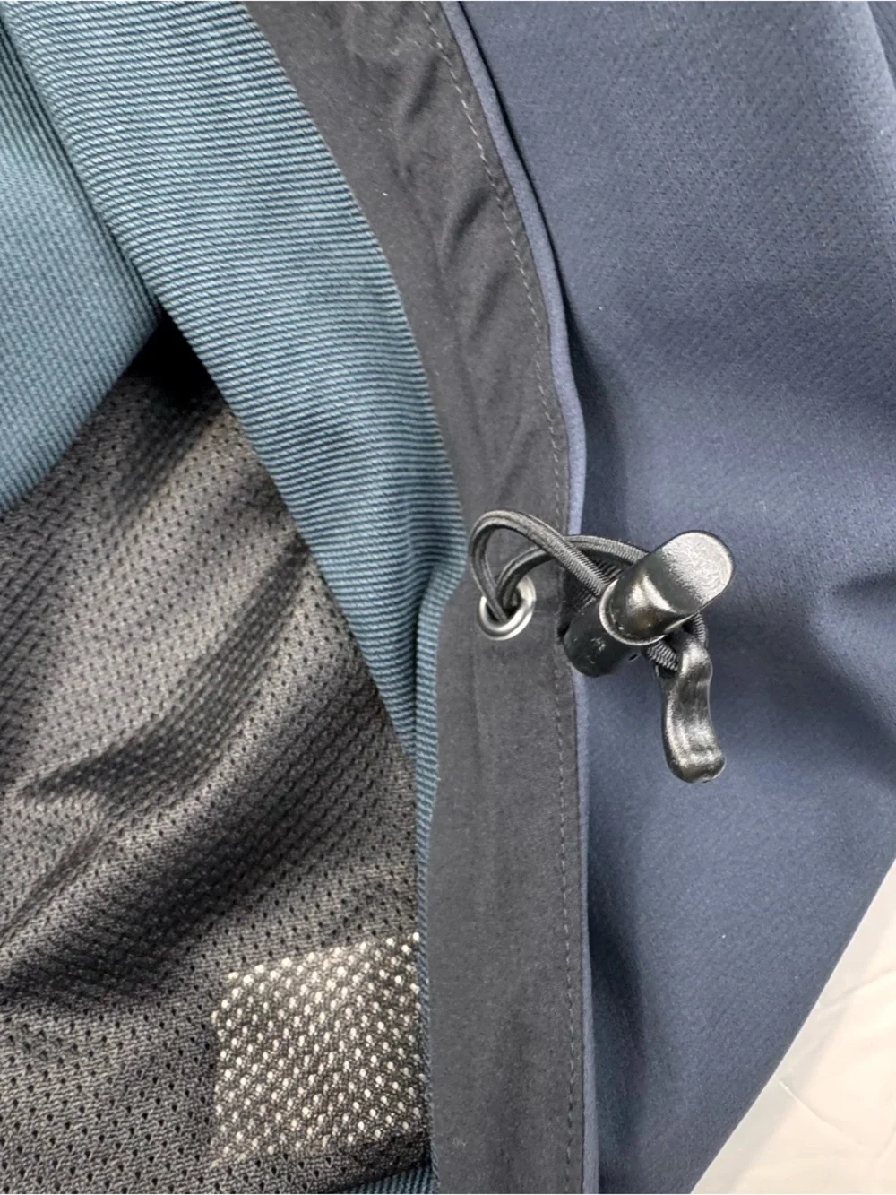 Arc'teryx Gamma LT Jacket Men Large Blue Lightweight Soft Shell Full Zip Hiking